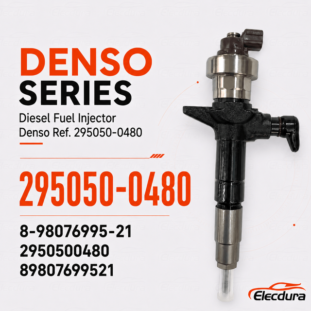 295050-0480 Common Rail Diesel Injector pro ISUZU 4JJ1