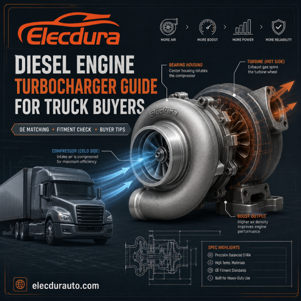 Guida al turbocompressore del motore diesel per gli acquirenti di camion