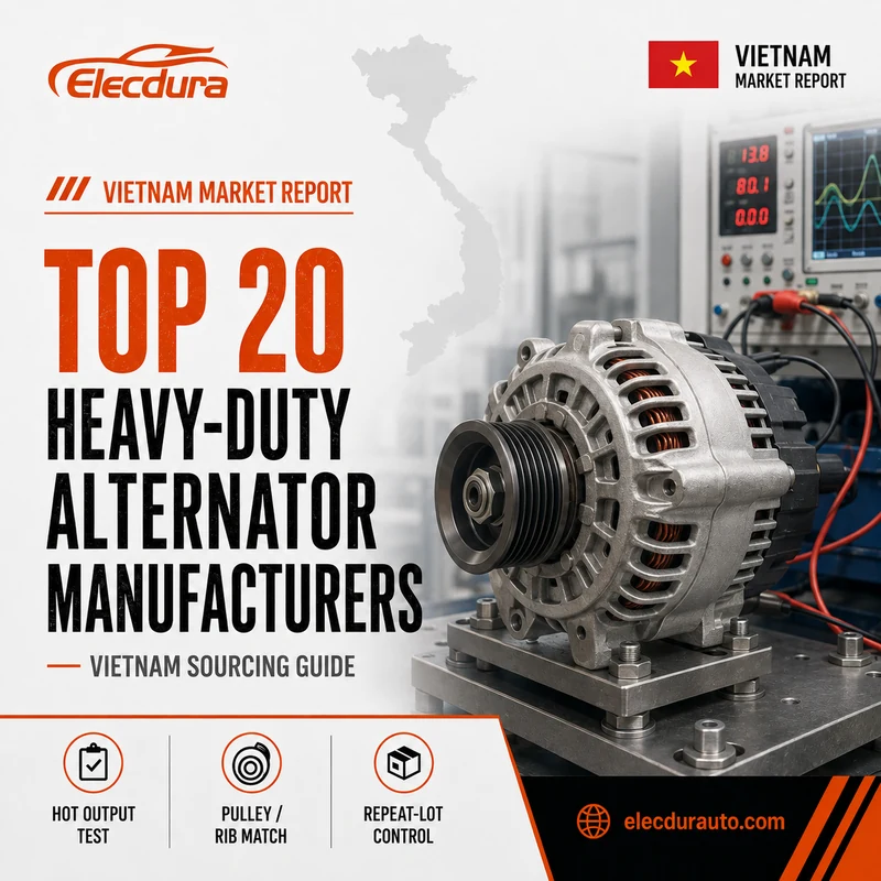 Top 20 des fabricants d’alternateurs robustes au Vietnam