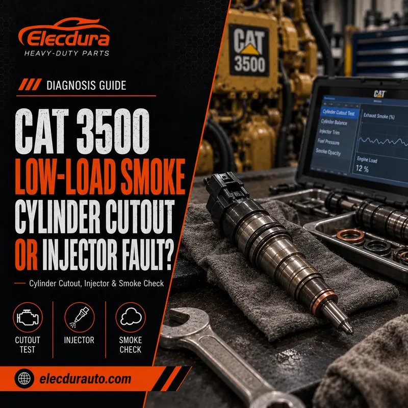 Cat 3500 Low-Load Smoke: Cylinderudsk&aelig;ring eller Injektor fejl?