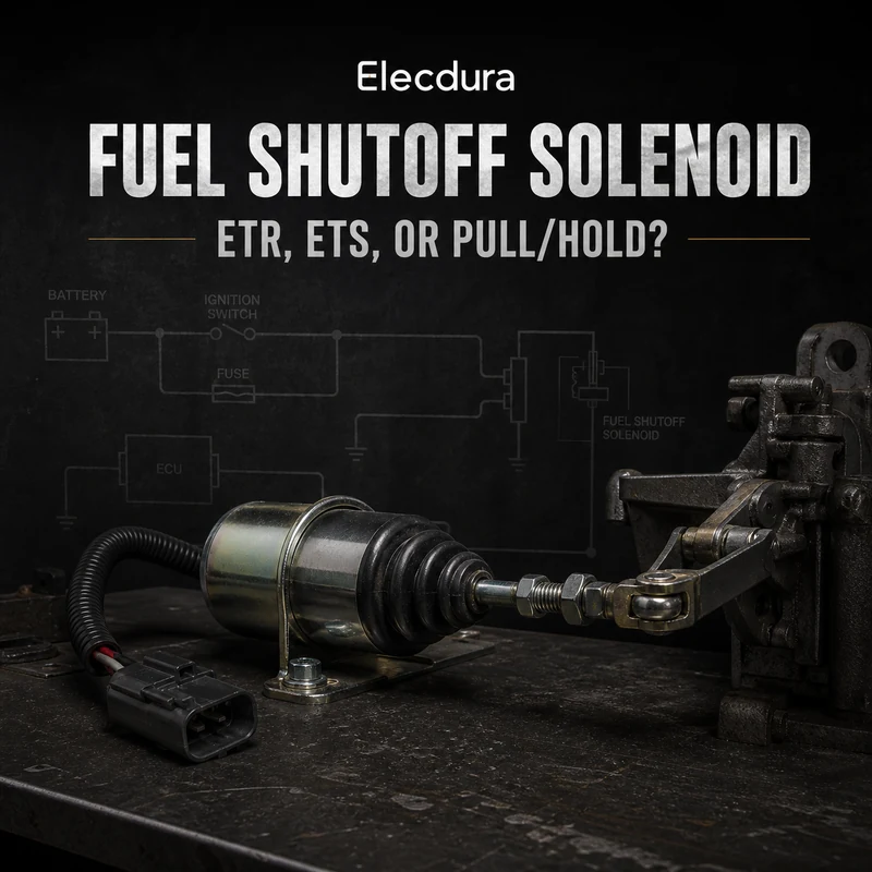 Coincidencia del solenoide de corte de combustible: &iquest;ETR, ETS o tirar/retener?