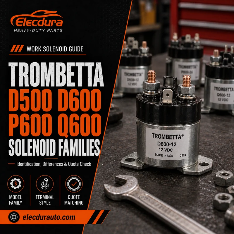 4 rodiny Trombetta Work-Solenoid: Co mus&iacute; obsahovat kompletn&iacute; nab&iacute;dka