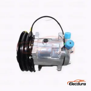 5H14 24V A2 170 mm f&ouml;r tunga fordon A/C Kompressor f&ouml;r XCMG 360 gr&auml;vmaskin