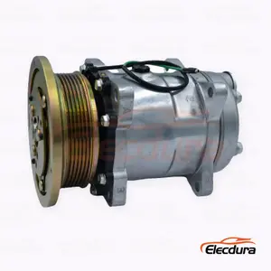 5H14 24V 6PK per impieghi gravosi A/C Compressore per camion Sinotruk Howo T5G con porta posteriore