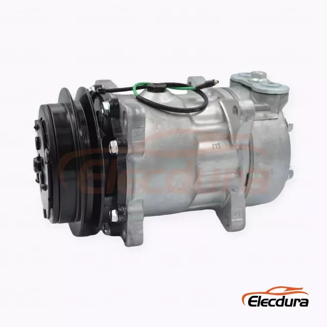 7H15 24V A1 132 mm Compressor A/C resistente para caminh&atilde;o comercial Dongfeng Hercules