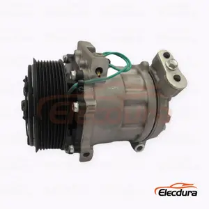 7H13 24V 8PK 119 mm nagy teherb&iacute;r&aacute;s&uacute; A/C Kompresszor XCMG daru / CAMC teheraut&oacute; alkalmaz&aacute;shoz