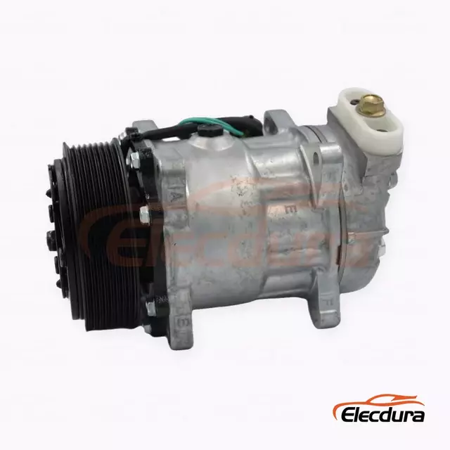 Compresseur A/C robuste 7H15 24V 8PK 119mm pour camion FAW Jiefang Tian V version 8PK