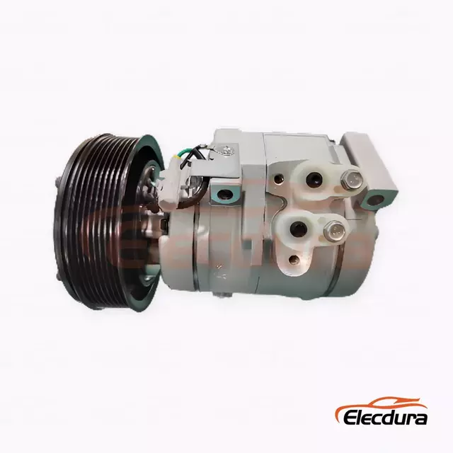 Kompresor A/C Tugas Berat 10S15C 24V PV8 140 mm untuk truk berat SANY D07