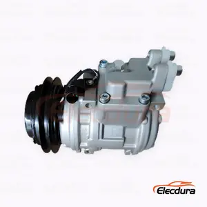 Doosan 90-9C ekskavat&ouml;r i&ccedil;in 10PA15C 12V A 130 mm ağır hizmet Klima Kompres&ouml;r