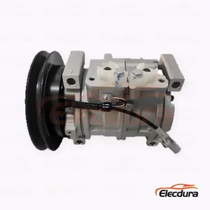 10S13C 12V A1 142 mm per impieghi gravosi Aria condizionata Compressore per escavatore LiuGong 9075E