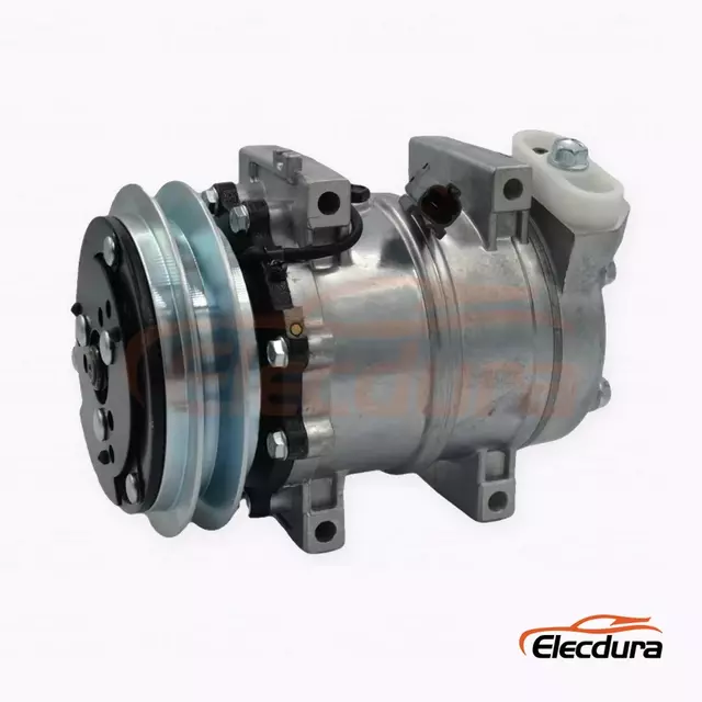 Compresor de aire acondicionado de alta resistencia 5H14 24V B1 145 mm para excavadora Hitachi serie -6