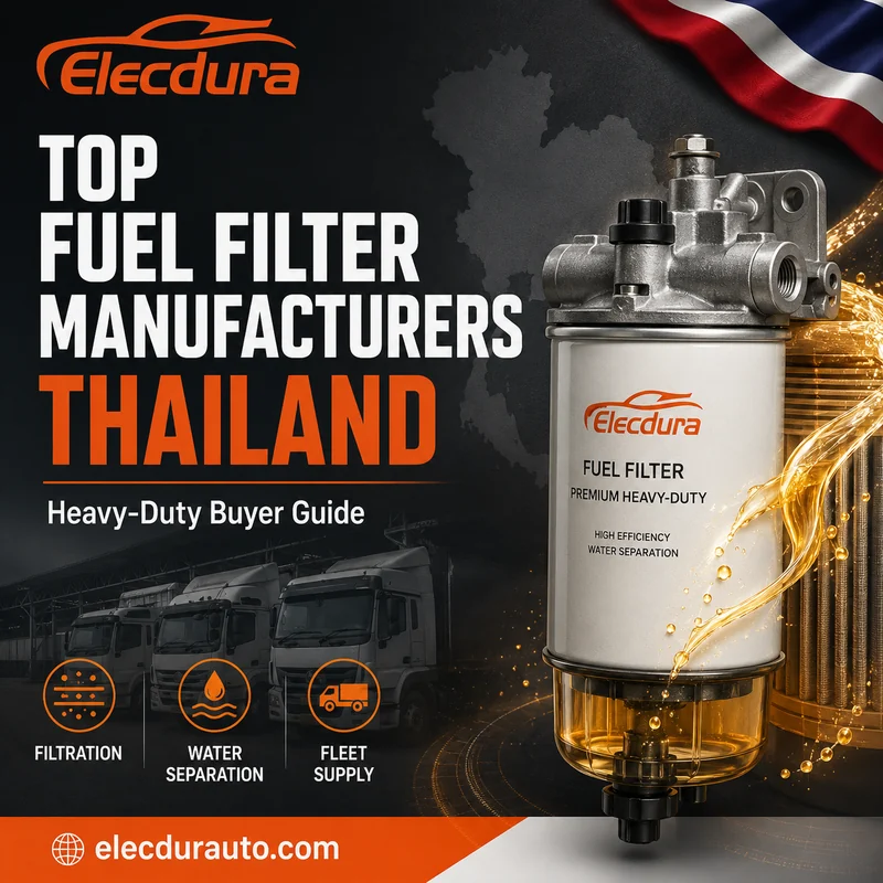Los 20 principales fabricantes de filtros de combustible de servicio pesado en Tailandia