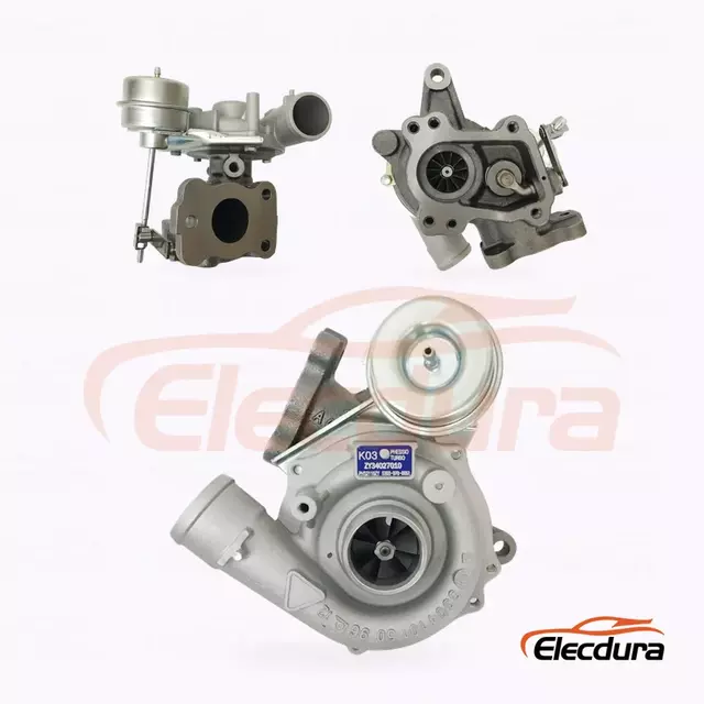 Electdura K03 Turbolader 53039700051 OE 13900-67G00 komplet samling set forfra