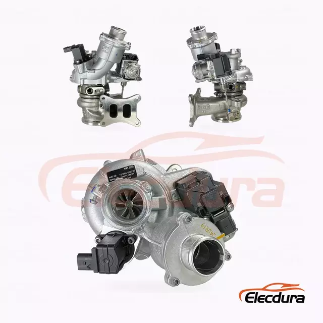 Electdura IS38 Turbolader 06K145702N OE 06K145702N komplet samling set forfra