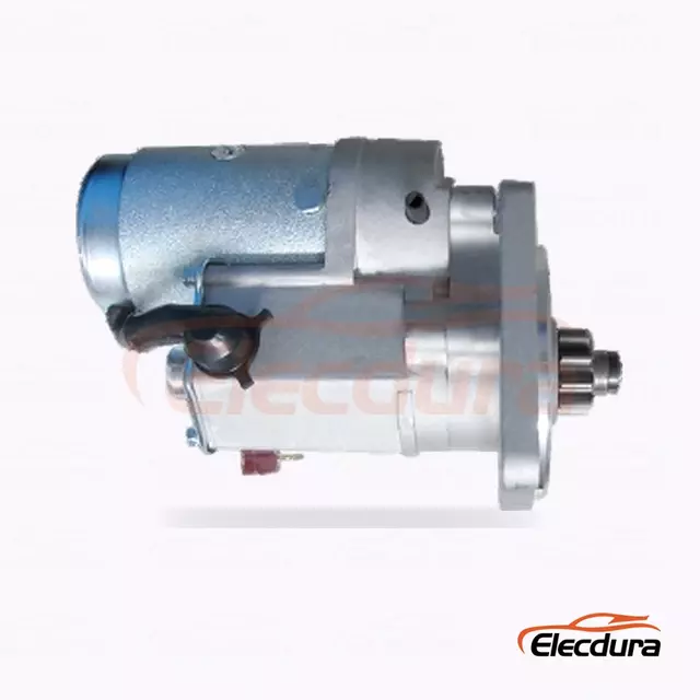 Motor de partida para servi&ccedil;o pesado FYD204-N, 12V 2,2kW 9 dentes, vista lateral completa