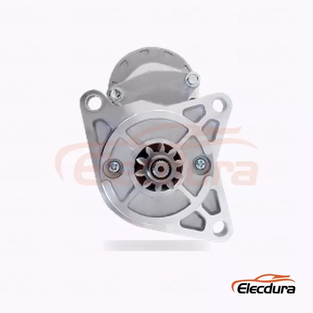 Motor de arranque de servicio pesado FYD214-N, 12 V, 2,2 kW, 10 dientes, vista lateral completa