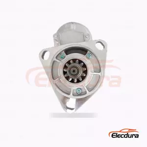 デンソータイプ 12V 11 歯 CW バリアント A スターター モーター、完全側面図