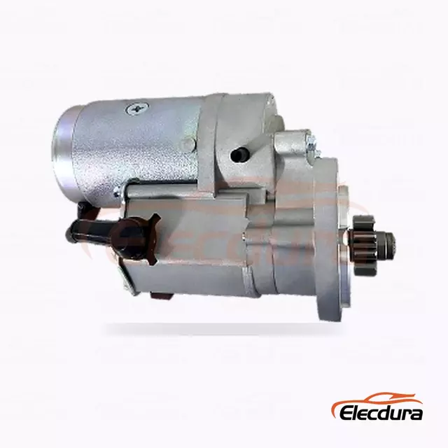 FYD354-N มอเตอร์สตาร์ทสำหรับงานหนัก, 24V 3.2kW 11 ฟัน, มุมมองด้านข้างที่สมบูรณ์