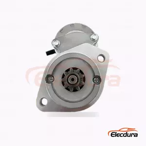 Denso-Type 12V 2,2kW 9 t&aelig;nder CW Variant C Startermotor, komplet set fra siden