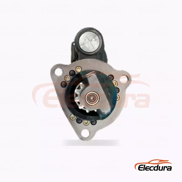FYD01-DL Motorino di avviamento per attrezzatura 40MT, 24 V 7,8 kW 11 denti, vista terminale posteriore