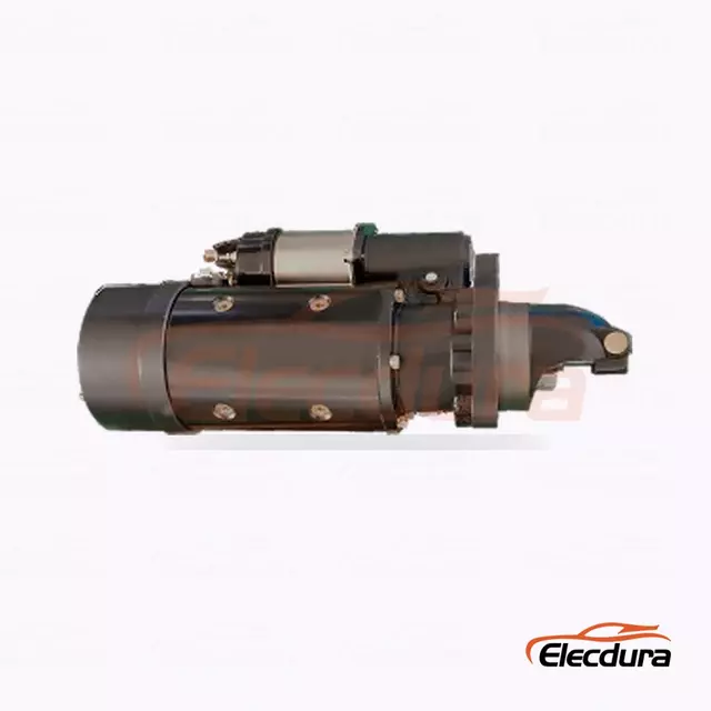 FYD02-DL 42MT Udstyr Startmotor, 24V 7,8kW 11 t&aelig;nder, komplet set fra siden