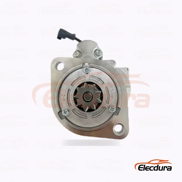 S13-551 Hitachi-Type Startmotor , 12V 2.5 kW 9 t&auml;nder, komplett sidovy