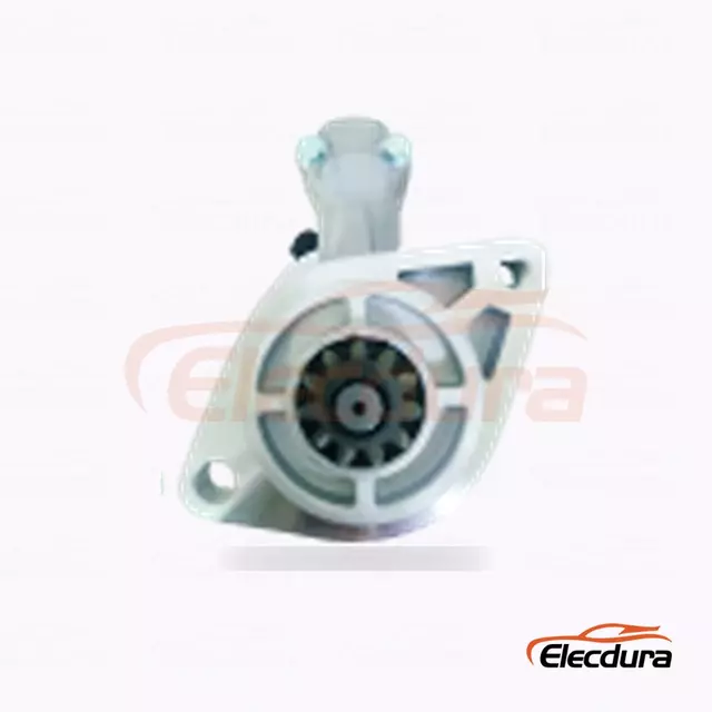 ZD25 Kubota Starter Motor, 12V 1.1kW 9 ฟัน, มุมมองด้านหลัง