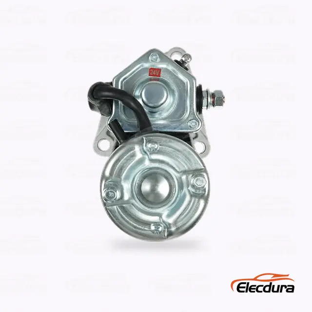 128000-0490 Isuzu 4BD1 Motor de arranque Suministro al por mayor , Vista lateral completa