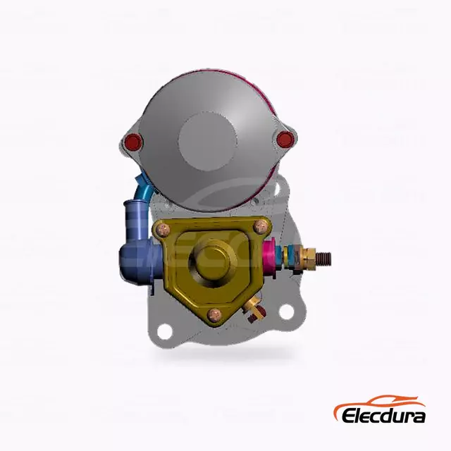 428000-2840 Caterpillar 3126 Otob&uuml;s Marş Motoru Toptan Satış, Tahrik Ucu &Ouml;nden G&ouml;r&uuml;n&uuml;m