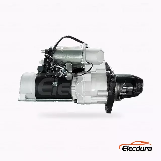 600-813-4790 Komatsu PC300-6 มอเตอร์สตาร์ทขายส่ง, มุมมองด้านข้างที่สมบูรณ์
