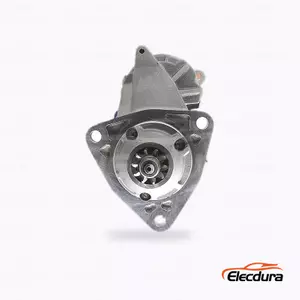 87593436 New Holland MX240 Starter Motor Velkoobchodn&iacute; dod&aacute;vka, předn&iacute; pohled na hnac&iacute; konec