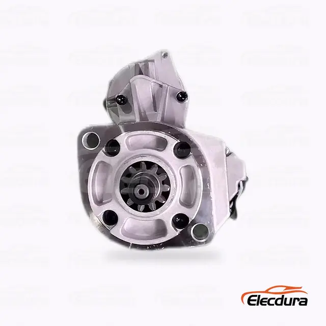 8972202970 Isuzu ZX120 D&eacute;marreur avec harnais en gros, vue de face du c&ocirc;t&eacute; entra&icirc;nement