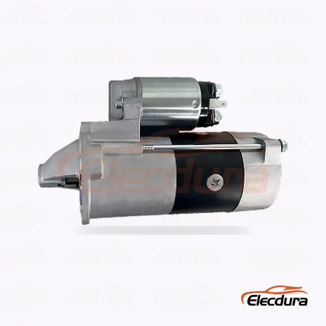 M2T84071 Mitsubishi Motor de arranque , 12V 2.0 kW 10 dientes, vista del terminal trasero