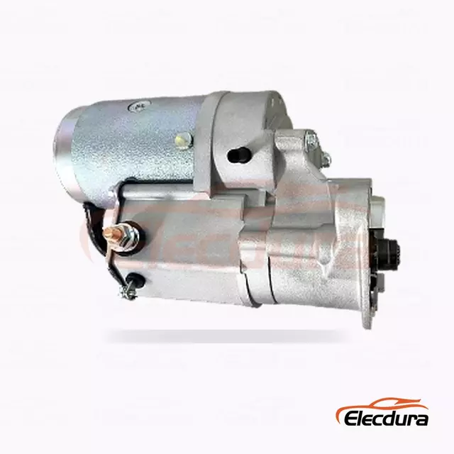 28100-64341 Motor de arranque Toyota Corolla Diesel 2C, 12 V, 1,4 kW, 10 dientes, vista del terminal trasero