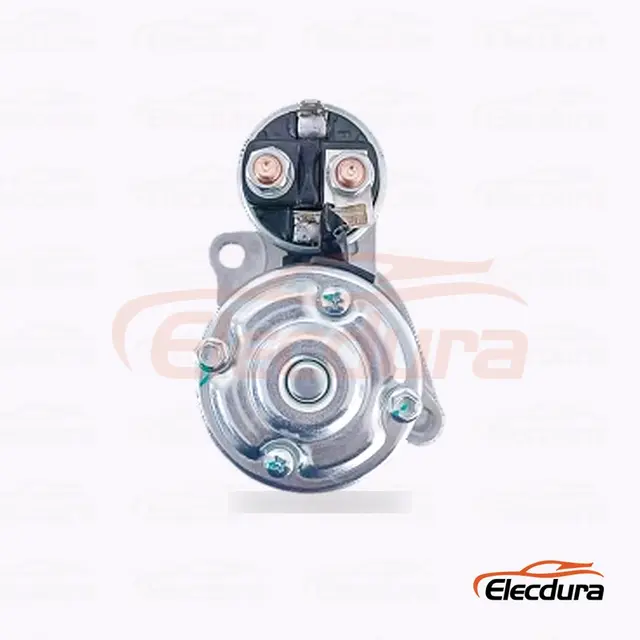 1810A008 Mitsubishi-Anlasser, 12 V, 1,2 kW, 10 Z&auml;hne, Ansicht des hinteren Anschlusses