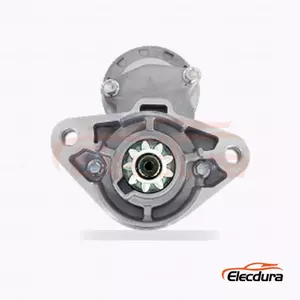 17519、190-253 Toyota 스타터 모터, 12V 1.4kW 9톱니, 전체 측면도
