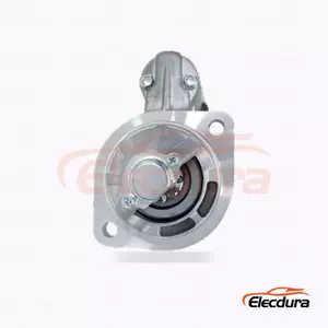 12995377010 Motor de arranque tipo Hitachi para Yanmar 4TNE98, 12V 3.0kW 9 dientes, vista lateral completa