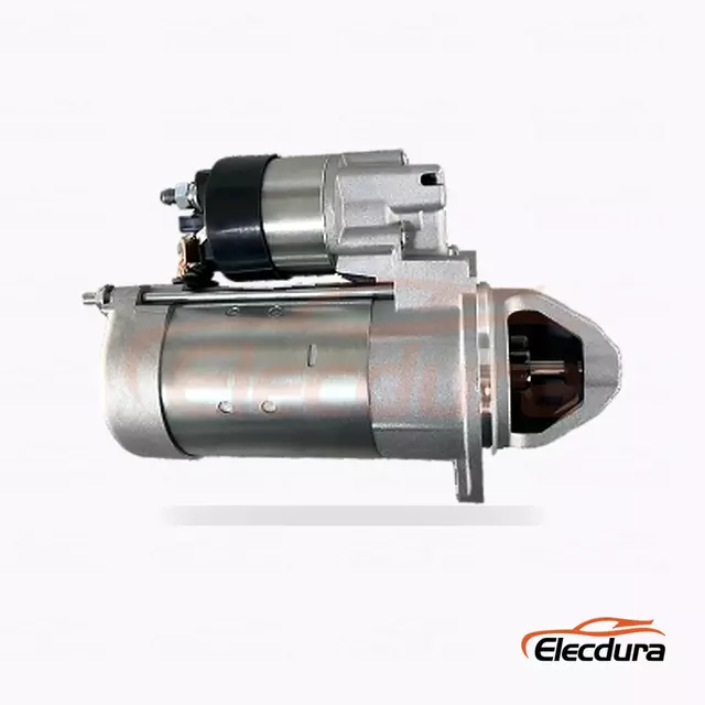 0001109369 Motor de arranque de servicio pesado, 12 V, 2,3 kW, 9 dientes, vista del terminal trasero