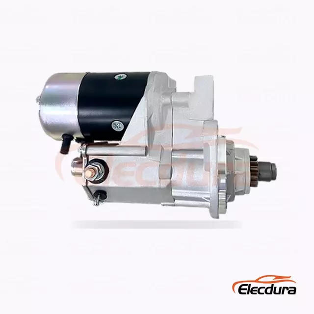 03112-7090 헤비듀티 스타터 모터, 24V 4.5kW 12톱니, 전체 측면도
