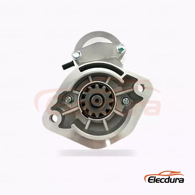 028100-54380 Mitsubishi pickup 2.3 diesel startmotor, 12V 2.0kW 12 t&aelig;nder, komplet set fra siden
