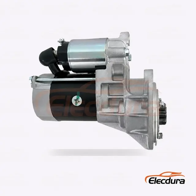 8-94453-212-0 Tipo Hitachi Motorino di avviamento , 12V 2,5 kW 9 denti, vista terminale posteriore