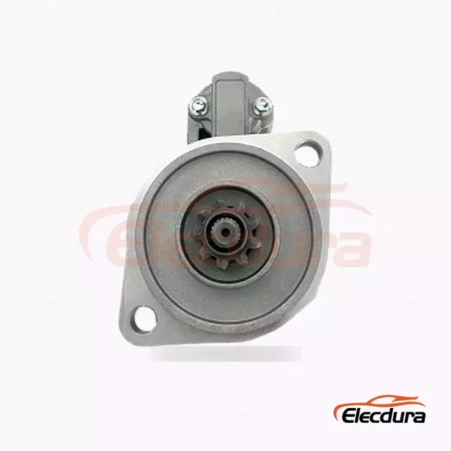 894334380 Isuzu 4BC2 Marş Motoru, 24V 5.0kW 9 Dişli, Komple Yan G&ouml;r&uuml;n&uuml;m