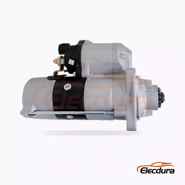 428000-6110 Dodge Ram 2500 og 3500 lastbilstartermotor, 12V 2,7kW 13 t&aelig;nder, komplet set fra siden
