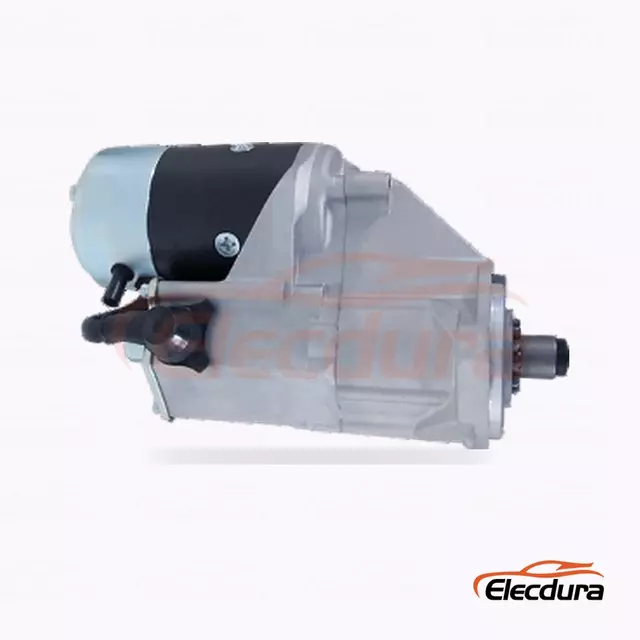 128000-6010 Kraftig startmotor, 24V 4,5kW 11 t&aelig;nder, komplet set fra siden