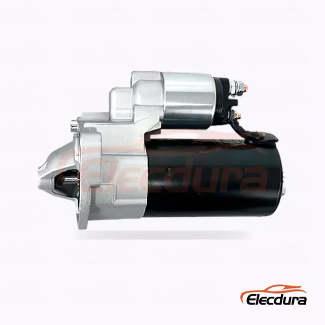 101389 มอเตอร์สตาร์ทสำหรับงานหนัก, 12V 2.5kW 9 ฟัน, มุมมองเทอร์มินัลด้านหลัง