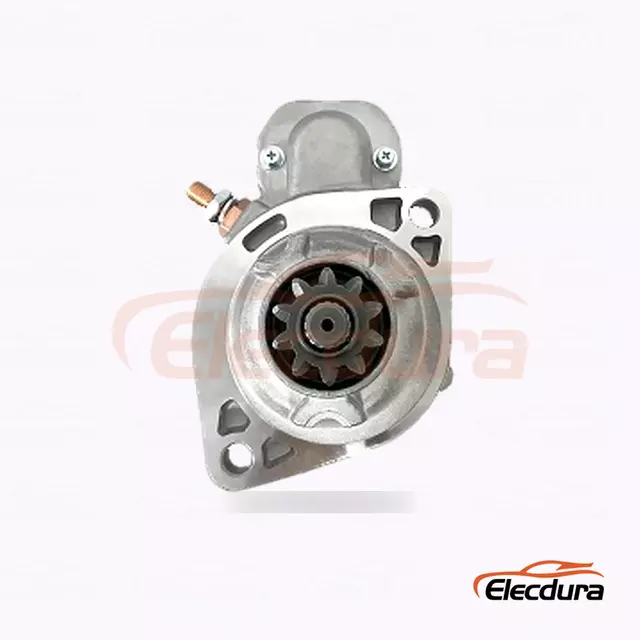 428000-7100 Cummins QSB6.7 Motor Starter Motor, 24V 4,8kW 10 zubů, kompletn&iacute; bočn&iacute; pohled
