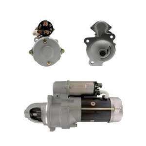 Motor de arranque 6591 - Arrancador de servicio pesado de 28MT, 24 V, 4 kW y 12 dientes para Lister Petter & Perkins