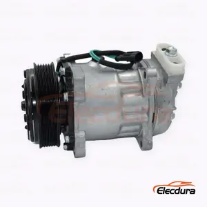 7H15 24V 6PK 119 mm til tung drift A/C Kompressor til FAW Jiefang Tian V lastbil 6PK version