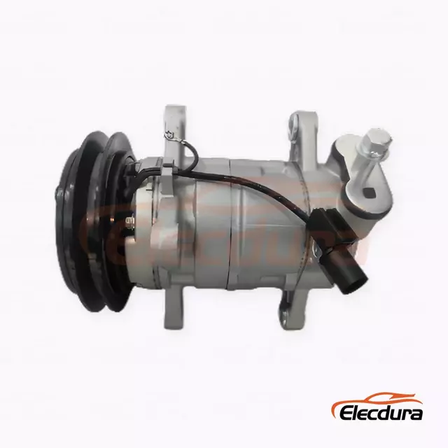 10S13G 12V A1 132 mm nagy teherb&iacute;r&aacute;s&uacute; kl&iacute;makompresszor XCMG 75D kotr&oacute;hoz