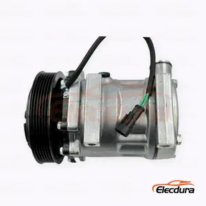 ضاغط مكيف الهواء 7H15 24V 6PK 133 mm Heavy-Duty لـ الشاحنات FAW Jiefang New Hanwei 375